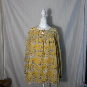 Suzanne Betro Blouse Size 1X Floral print